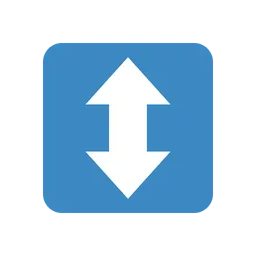 Up-down arrow animated emoji