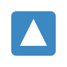 Upwards button animated emoji