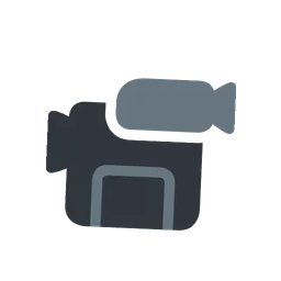 Video camera animated emoji