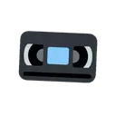 Videocassette cartoon animated emoji