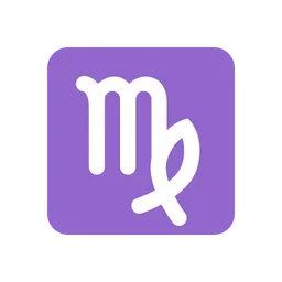 Virgo animated emoji