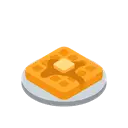 Waffle cartoon animated emoji