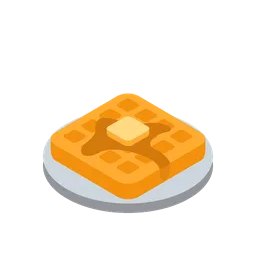 Waffle animated emoji