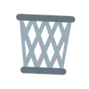Wastebasket cartoon animated emoji