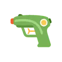 Water pistol cartoon animated emoji