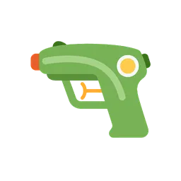 Water pistol animated emoji