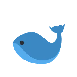 Whale animated emoji