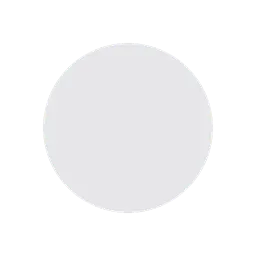 White circle animated emoji