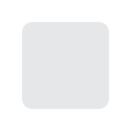 White large square animated emoji