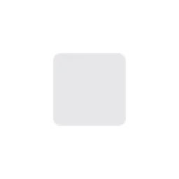 White medium-small square animated emoji