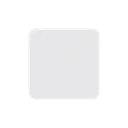 White medium square cartoon animated emoji