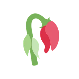 Wilted flower animated emoji