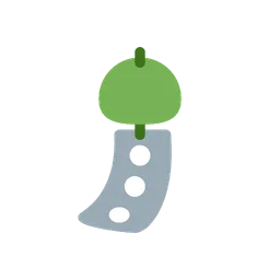 Wind chime animated emoji