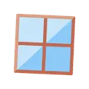 Window cartoon animated emoji