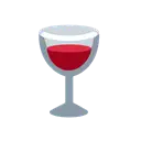 Wine glass cartoon animated emoji