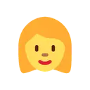 Woman cartoon animated emoji