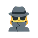 Woman detective cartoon animated emoji