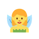 Woman fairy cartoon animated emoji