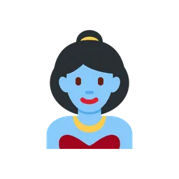 Woman genie animated emoji