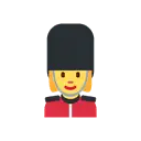 Woman guard cartoon animated emoji