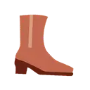 Woman’s boot cartoon animated emoji