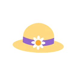 Woman’s hat animated emoji
