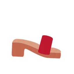 Woman’s sandal animated emoji