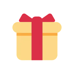 Wrapped gift animated emoji