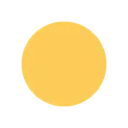 Yellow circle cartoon animated emoji