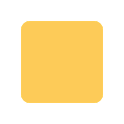 Yellow square animated emoji