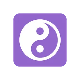 Yin yang animated emoji
