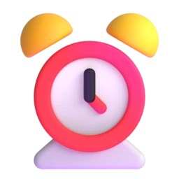 Alarm clock animated emoji