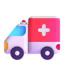 Ambulance 3D animated emoji
