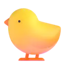 Baby chick 3D animated emoji