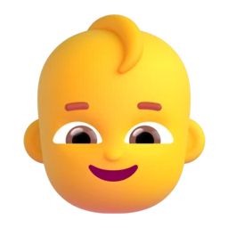 Baby animated emoji