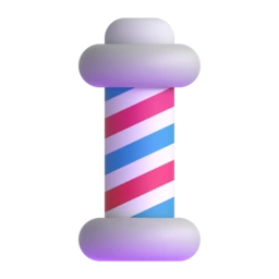 Barber pole animated emoji