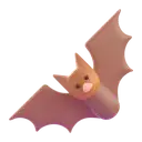 Bat 3D animated emoji
