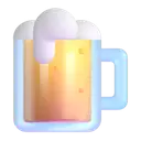 Beer mug 3D animated emoji