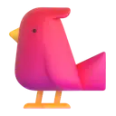 Bird 3D animated emoji