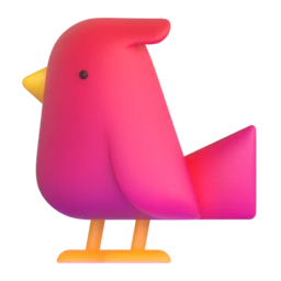 Bird animated emoji