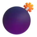 Bomb 3D animated emoji