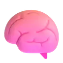 Brain 3D animated emoji