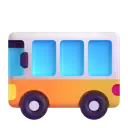 Bus 3D animated emoji
