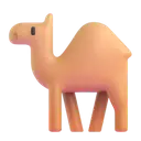 Camel 3D animated emoji