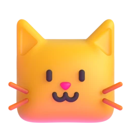 Cat face animated emoji