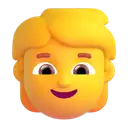 Child 3D animated emoji