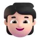 Child: light skin tone 3D animated emoji