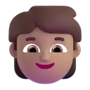 Child: medium skin tone 3D animated emoji
