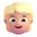 Child: medium-light skin tone 3D animated emoji