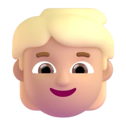 Child: medium-light skin tone animated emoji